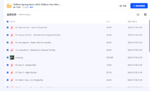 Chillout Spring Gems 2023 Chillout Your Mind (2023) FLAC-bluray